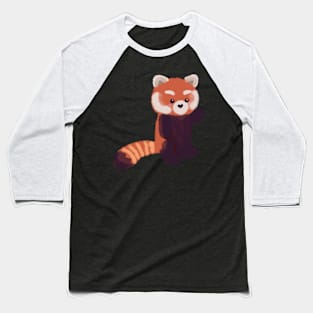 Cute red panda standing Baseball T-Shirt